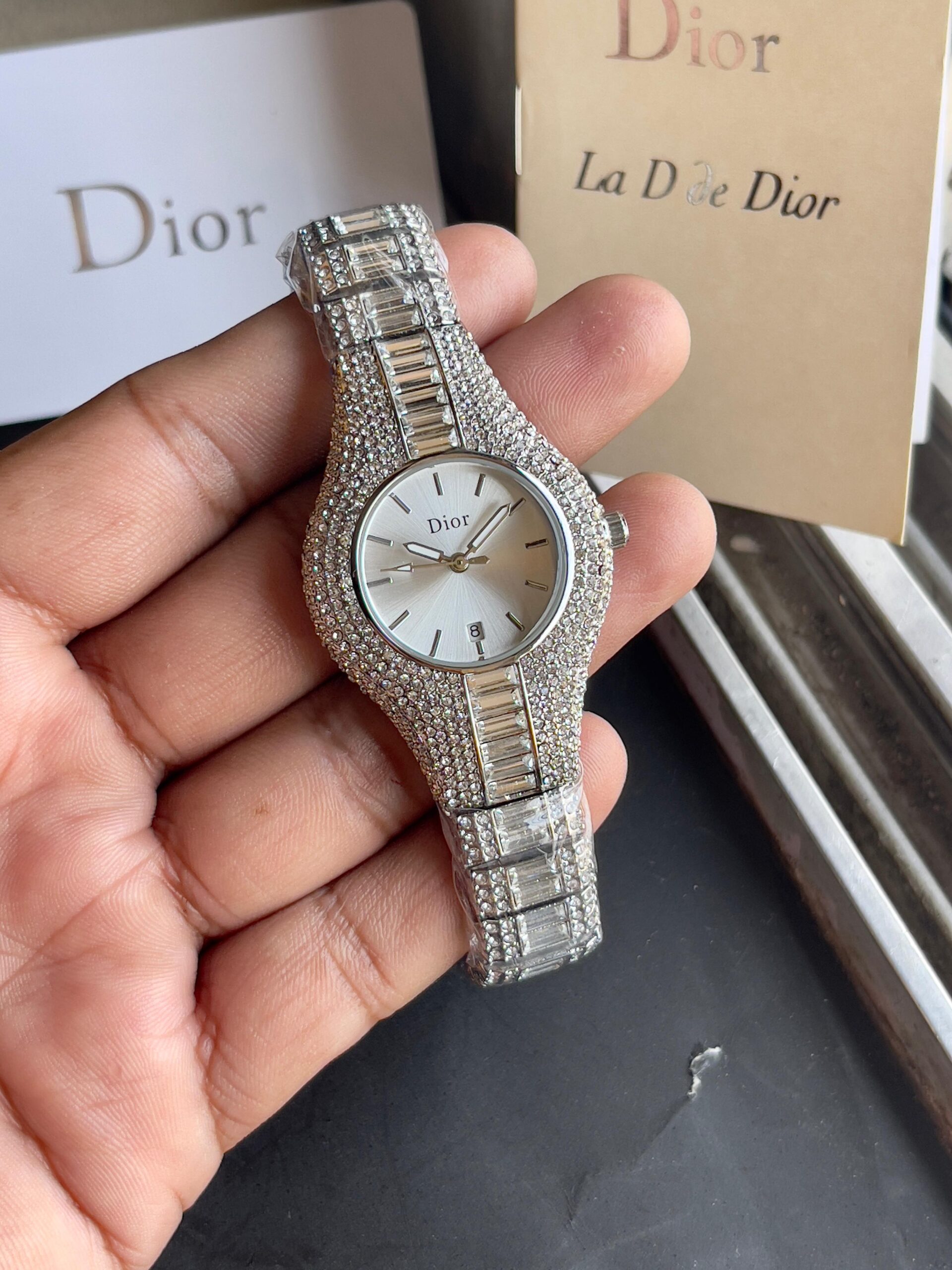 Buy Christian Dior Watch Stainless Steel Ladies Watch Online in India - Etsy