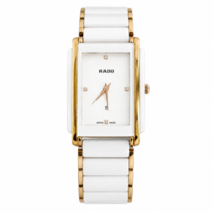 Rado Ceramic Mens Rectangle Dail