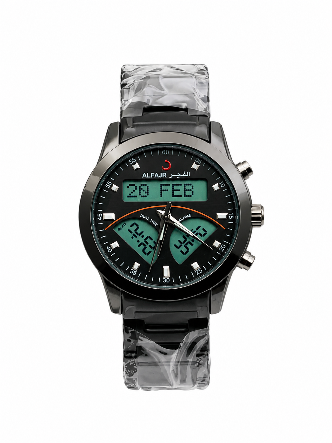 Al Fajr Mens Watch Analog and Digital