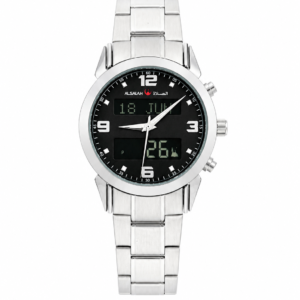 Al Salah Dual Time Analog and Digital Watch